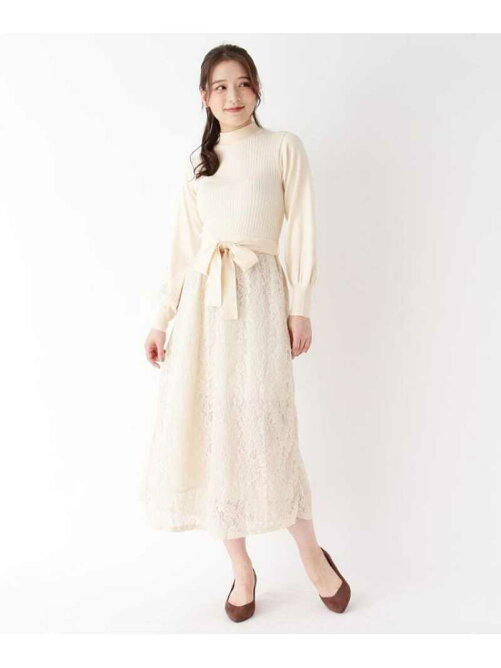 Its Demo ドッキングレース切り替えワンピース Rakuten Fashion 楽天ファッション 旧楽天ブランドアベニュー Cc2115