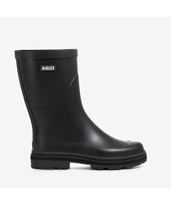 AIGLE �~�b�h���C�����o�[�u�[�c �G�[�O�� �V���[�Y�E�C ���C���V���[�Y�E�u�[�c �O���[�� �u���b�N�y���������z