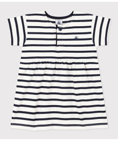 【SALE／30%OFF】PETIT BATEAU マリニエール半袖ワンピース プチバトー ワンピース・ドレス ワンピース【送料無料】