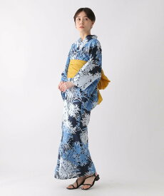 【SALE／20%OFF】Elura セパレート浴衣セット 上下セット 帯付き3点セット/115454 エルーラ 着物・浴衣・和装小物 浴衣 ホワイト ブラック イエロー ベージュ レッド グリーン【送料無料】