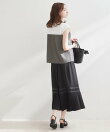 【接触冷感・UVカット・洗える】リボンベア ドッキングトップス