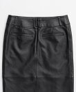 シープスキンレザースリットスカート / Sheepskin Leather Slit Skirt