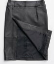 シープスキンレザースリットスカート / Sheepskin Leather Slit Skirt
