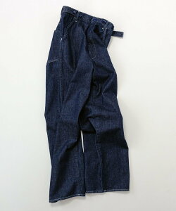 SALON adam et rope' �yKURO for SALON(�N��)�z�ʒ�EASY TUCK DENIM INDIGO / �f�j���p���c �T���� �A�_�� �G ���y �p���c �W�[���Y�E�f�j���p���c �l�C�r�[�y���������z