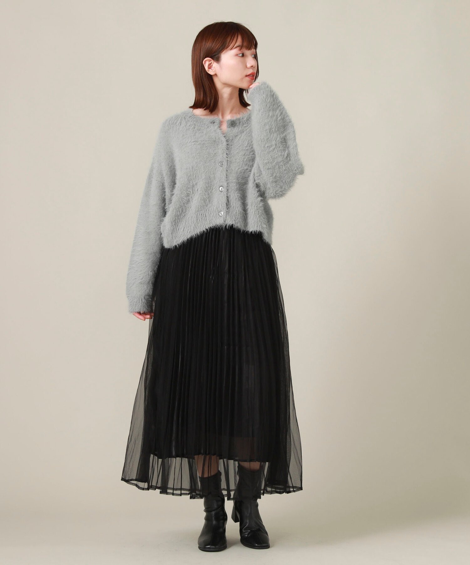 archives｜レイヤードシャイニープリーツスカート | Rakuten Fashion 