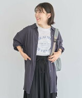 【SALE／70%OFF】Green Parks ターンバック長袖レーヨンチュニック グリーンパークス ワンピース・ドレス…