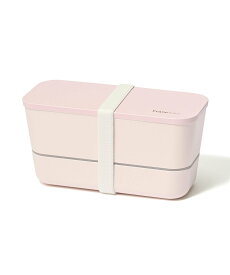 Francfranc ロゴ ランチボックス 2段 ピンク 弁当箱 2段 ピクニック ランチ フランフラン 食器・調理器具・キッチン用品 弁当箱・ランチボックス ピンク