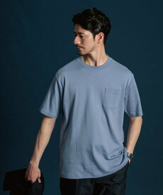 【SALE／10%OFF】THE SHOP TK 【ビジネスシーンにおすすめ/クールビズ】ジャケット専用Tシャツ ザ ショップ ティーケー トップス カットソー・Tシャツ ホワイト グレー ブルー ネイビー