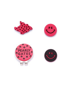 PEARLY GATES ドットうさぎオセロマーカー (UNISEX) パーリーゲイツ スポーツ・アウトドア用品 ゴルフグッズ ピンク ネイビー【送料無料】