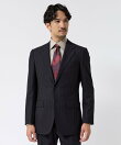 Super140's ワイド ストライプ スーツ