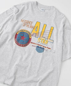 【SALE／60%OFF】coen CONVERSE(コンバース)ヴィンテージプリントTシャツ コーエン トップス カットソー・Tシャツ グリーン グレー ホワイト