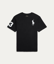POLO RALPH LAUREN (ボーイズ 8才~20才)Big Pony コットン ジャージー Tシャツ ラルフローレン トップス カットソー・Tシャツ ブラック【送料無料】