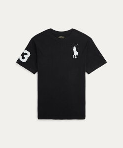 POLO RALPH LAUREN (�{�[�C�Y 8��~20��)Big Pony �R�b�g�� �W���[�W�[ T�V���c �����t���[���� �g�b�v�X �J�b�g�\�[�ET�V���c �u���b�N�y���������z