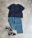 【KIDS】【U.S. POLO ASSN.】1ポイント刺繍T