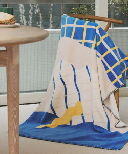 BIRTHDAY BAR �ySAHIR �T�q�[���zFlannel blanket HALF �u�����P�b�g �o�[�X�f�C�o�[ �C���e���A�E�����G�� �J�[�y�b�g�E���O�E�}�b�g �O���[�� �u���[