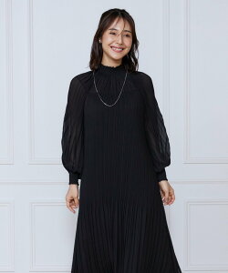 ef-de エフデ （13） ロングコートワンピース くるみボタン ベルト付 