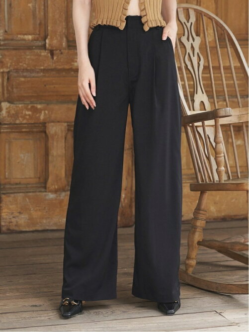 Darich セミルーズワイドパンツ Rakuten Fashion 楽天ファッション 旧楽天ブランドアベニュー Bk31