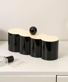 【SALE／10%OFF】aimoha home aimoha home/4区分フタ付きマルチ収納ケース アイモハ インテリア・生活雑貨 収納用品・棚・ラック ブラック グリーン パープル ベージュ