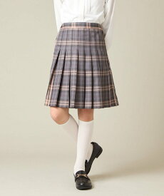 a.v.v [150-160]【卒服】ラメチェックプリーツスカート アー・ヴェ・ヴェ スカート その他のスカート【送料無料】