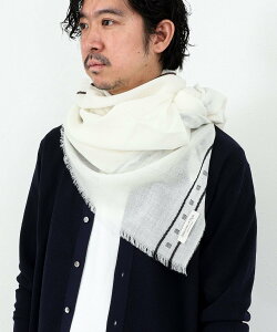 NOLLEY'S goodman �yJohnstons of Elgin/�W�����X�g���Y�E�I�u�E�G���K���zWB002860 Cyrus Scarf 70 �m�[���[�Y �t�@�b�V�����G�� �}�t���[�E�X�g�[���E�l�b�N�E�H�[�}�[ �O���[ �O���[�� �z���C�g�y������