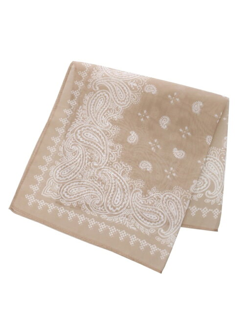 Green Parks バンダナ柄シフォンスカーフ Rakuten Fashion 楽天ファッション 旧楽天ブランドアベニュー Aq4121