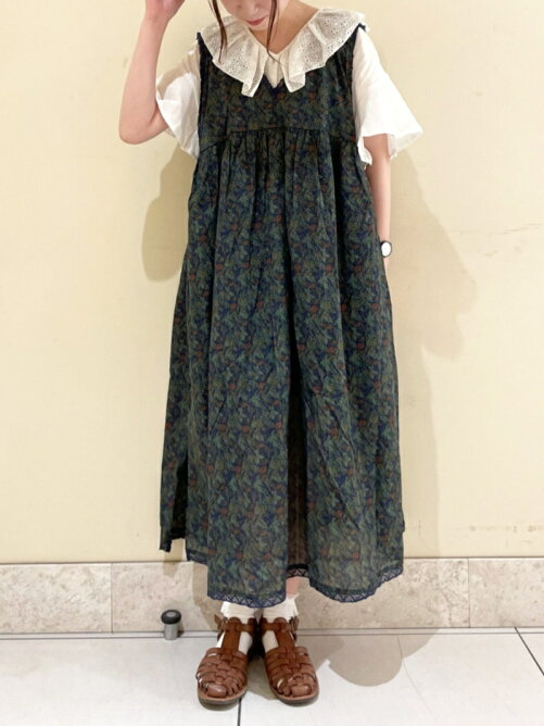 Samansa Mos2 Samansa Mos2 インド花プリントノースリワンピ Rakuten Fashion 楽天ファッション 旧楽天ブランドアベニュー Dd7121