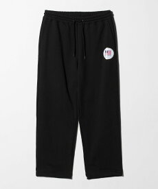 【SALE／50%OFF】a day in the life USAコットン ワイドストレート スウェットパンツ＜A DAY IN THE LIFE＞ ユナイテッドアローズ アウトレット パンツ ジャージ・スウェットパンツ グレー ブラック