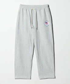 【SALE／50%OFF】a day in the life USAコットン ワイドストレート スウェットパンツ＜A DAY IN THE LIFE＞ ユナイテッドアローズ アウトレット パンツ ジャージ・スウェットパンツ グレー ブラック