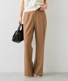 【SALE／30%OFF】VIS カットジョーゼットフレアパンツ/イージーケア ビス パンツ その他のパンツ ブラウン ブラック【送料無料】