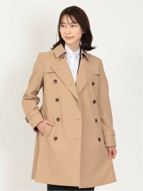 【SALE／30%OFF】m.f.editorial ベーシック ダブルトレンチコート タカキュー ジャケット・アウター トレンチコート グレー ベージュ【送料無料】