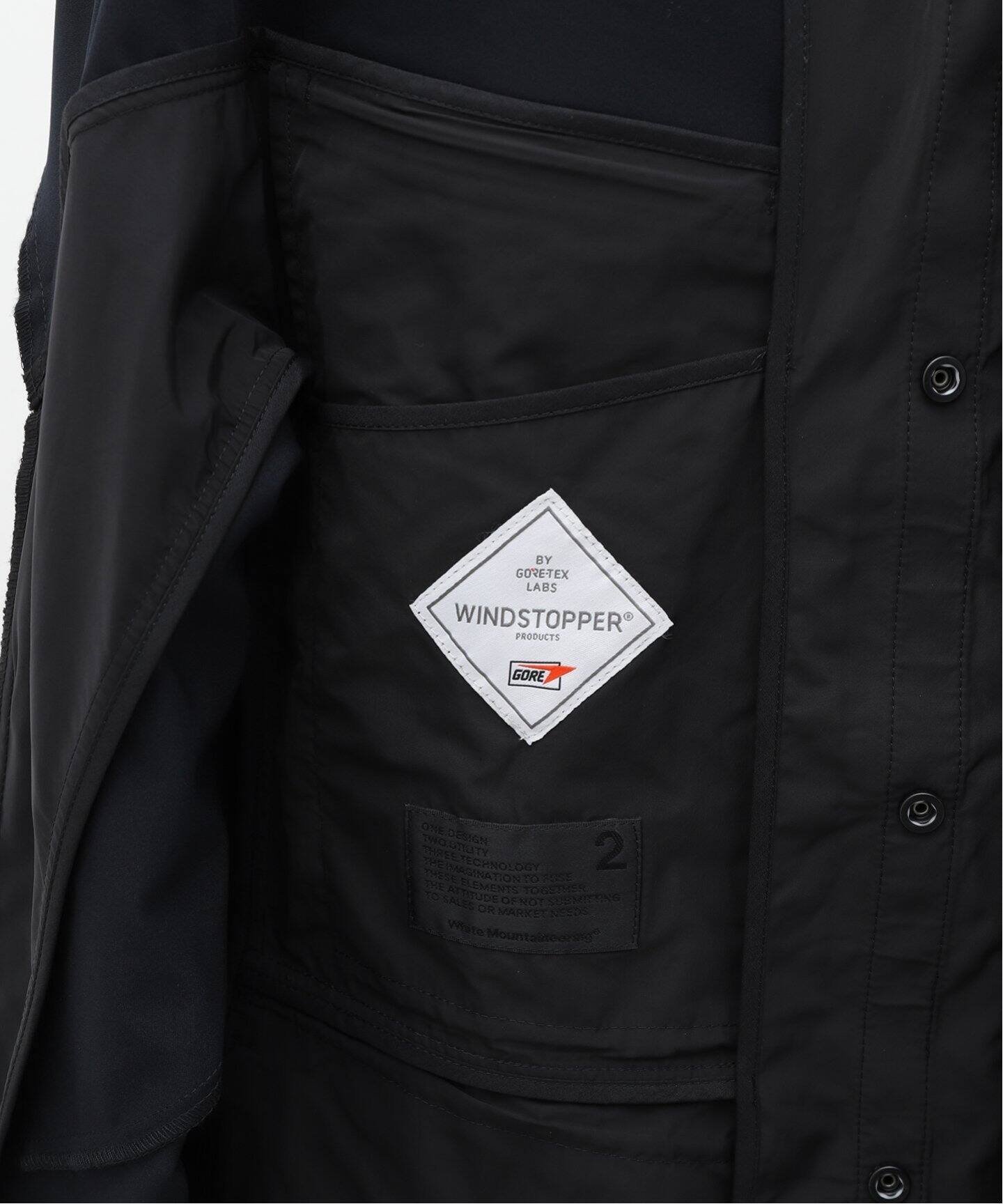 【White Mountaineering】WINDSSTOPPER ZIP COVERALL