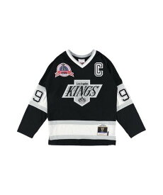 Mitchell & Ness ウェイン・グレツキー キングス ロード ブルーラインジャージ 1992-93 LOS ANGELES KINGS NHL DARK JERSEY WAYNE G ルーキーユーエスエー トップス その他のトップス ブラック【送料無料】