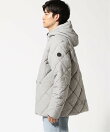 HUGE パッド入りロングオーバーコート