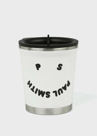 PS Paul Smith thermo mug × Paul Smith "Happy" ダブルマグ ポール・スミス ファッション雑貨 その他のファッション雑貨 ホワイト ブラック【送料無料】