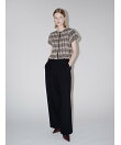 【WEB限定カラー】シャーリングブラウス