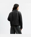 レザー トラッカー ジャケット