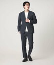 リネンライク ドビー 2ボタン ジャケット-セットアップ対応・マシンウォッシャブル-<A DAY IN THE LIFE>