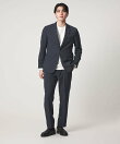 リネンライク ドビー 2ボタン ジャケット-セットアップ対応・マシンウォッシャブル-<A DAY IN THE LIFE>