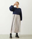 STRIPED DOCKING DRESS