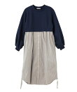 STRIPED DOCKING DRESS
