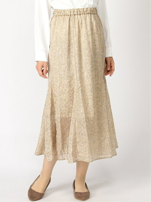 Te Chichi Techichi シアーストライプ小花柄スカート Rakuten Fashion 楽天ファッション 旧楽天ブランドアベニュー Ce8126