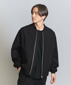 【SALE／50%OFF】BEAUTY&YOUTH UNITED ARROWS DWS フライト リブ ジャケット/セットアップ対応 ユナイテッドアローズ アウトレット ジャケット・アウター その他のジャケット・アウター ブラック ベージュ【送料無料】