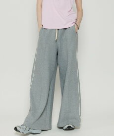 MAISON SPECIAL Side Line Pique Knitting Wide Pants メゾンスペシャル パンツ その他のパンツ グレー ブラック ホワイト ネイビー レッド【送料無料】