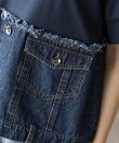 デニムドッキングTシャツ