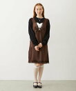 V-NECK LACE DRESS