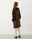 V-NECK LACE DRESS