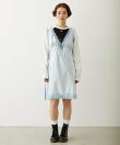 V-NECK LACE DRESS