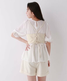 【SALE／50%OFF】repipi armario (K)ビスチェ*チュニック2P レピピアルマリオ ワンピース・ドレス チュニック パープル ブルー グレー ベージュ