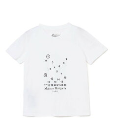 Maison Margiela ロゴTシャツ メゾンマルジェラ トップス カットソー・Tシャツ ホワイト【送料無料】