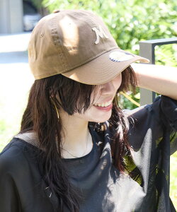 MICA&DEAL �yNEW ERA*MICA&DEAL�zM���S�R���{���[�V����CAP-9TWENTY �}�C�J�A���h�f�B�[�� �X�q �L���b�v �z���C�g �x�[�W�� �l�C�r�[�y���������z